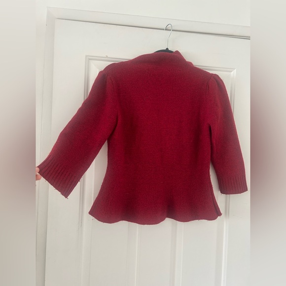 Sleeping on Snow Wool Appliqué Sweater - Picture 7 of 7